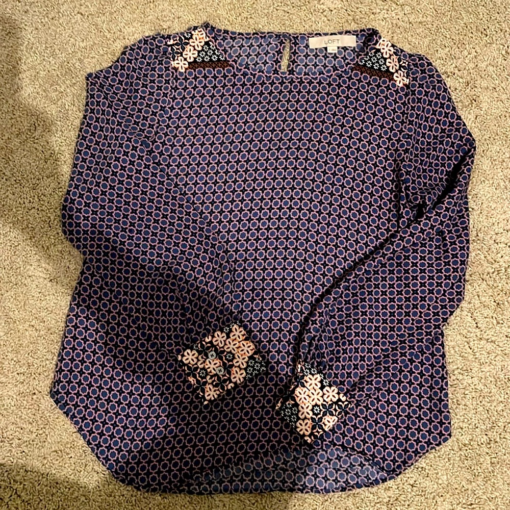 Anne Taylor Loft top size S